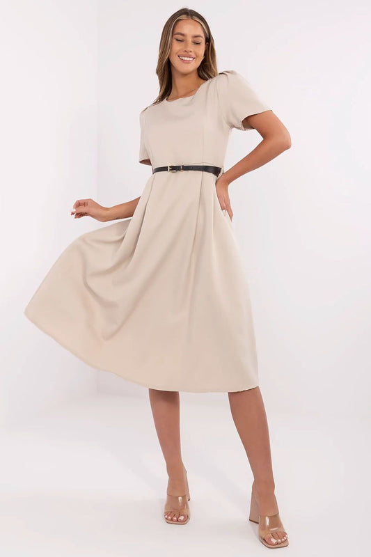  Sukienka Model MI-SK-A2328.41 Beige - Italy Moda 