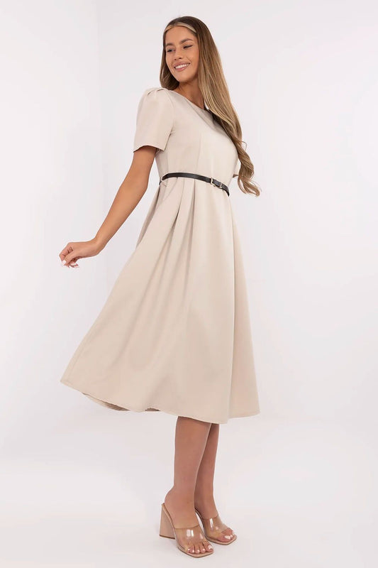  Sukienka Model MI-SK-A2328.41 Beige - Italy Moda 