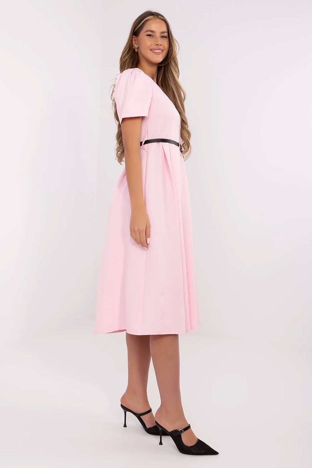  Sukienka Model MI-SK-A2328.41 Light Pink - Italy Moda 