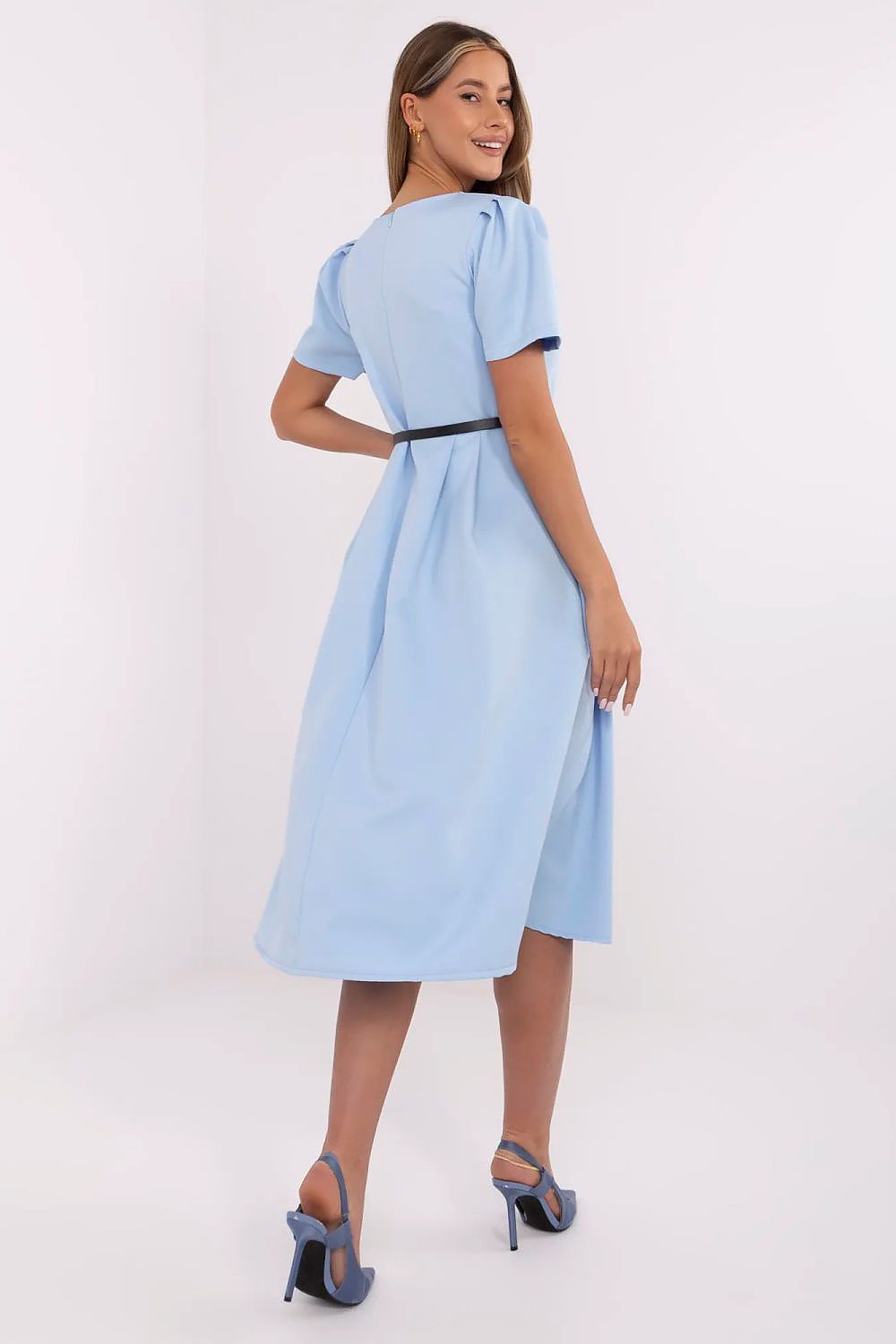  Sukienka Model MI-SK-A2328.41 Light Blue - Italy Moda 