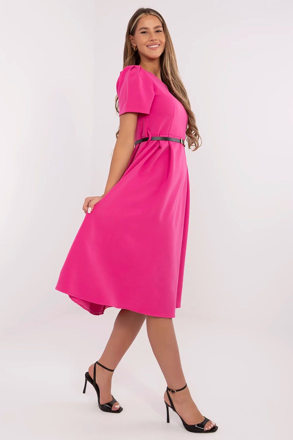  Sukienka Model MI-SK-A2328.41 Fuksja - Italy Moda 