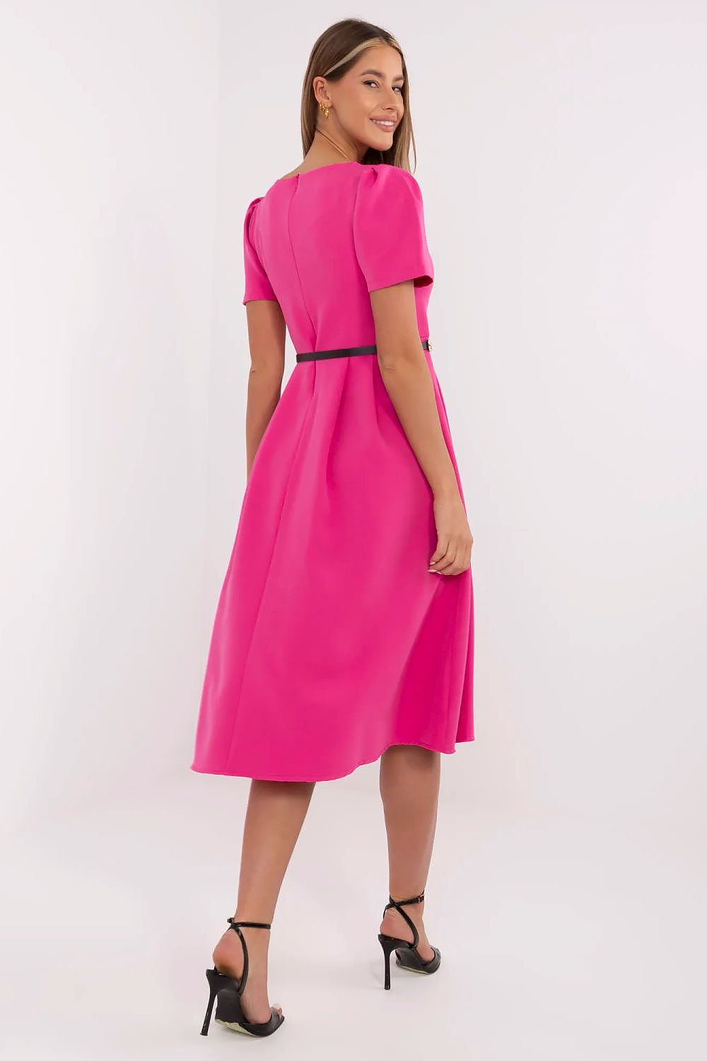  Sukienka Model MI-SK-A2328.41 Fuksja - Italy Moda 