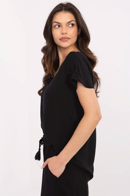   Bluzka Model D73761M11171B Black - Sublevel 
