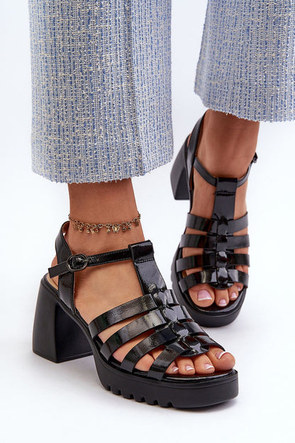  Sandały Model Vinceza 66621 Black - Step in style 