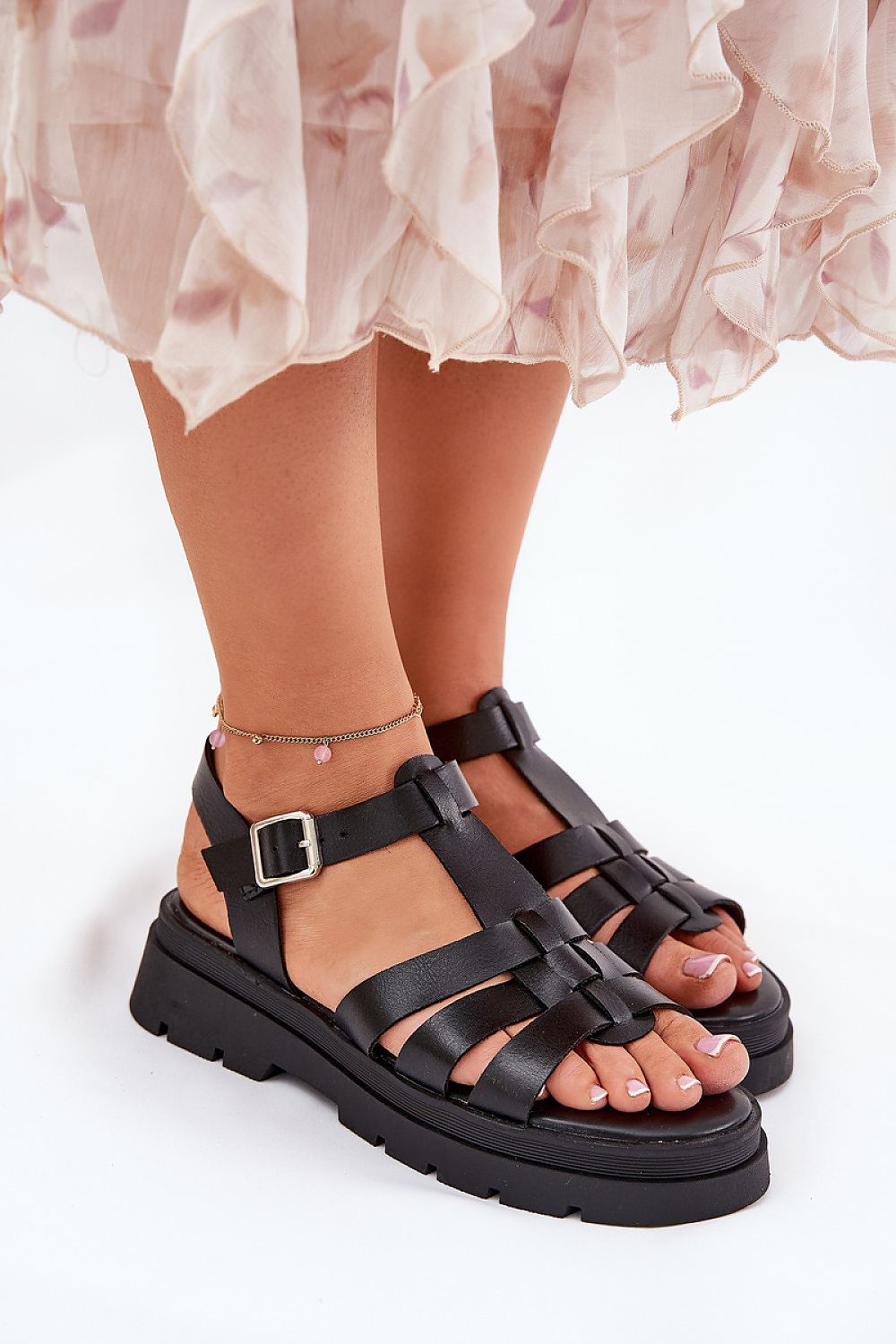  Sandały Model Nendales 5203 Black - Step in style 