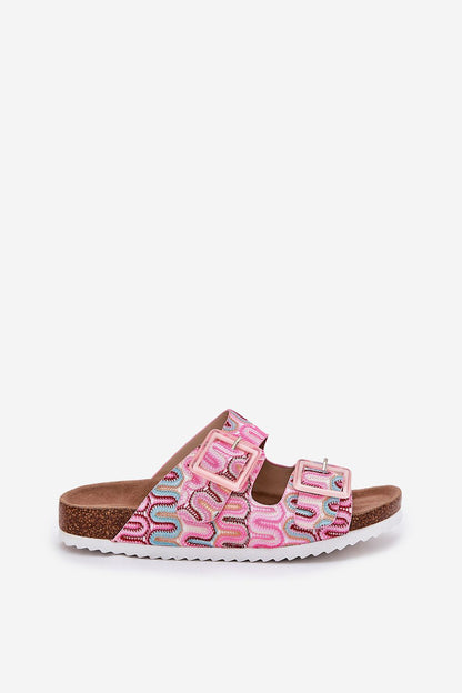  Sandał Klapki Model S.Barski RB51-006 Pink - Step in style 