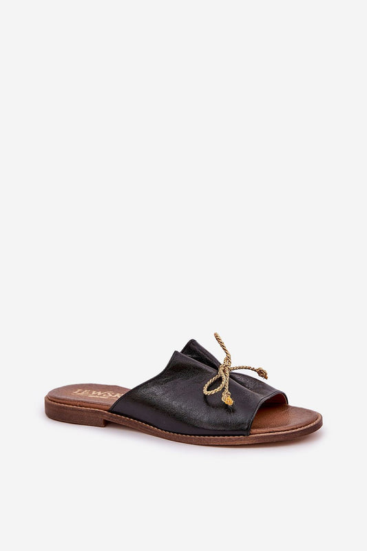  Sandał Klapki Model Lewski 3572 Black - Step in style 