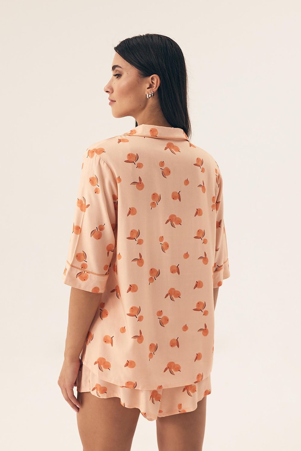  Piżama Damska Model Naranja 42686 Brzoskwinia - Henderson 