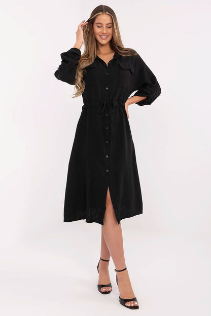  Sukienka Model MI-SK-91166.73 Black - Italy Moda 