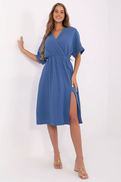  Sukienka Model MI-SK-121008.84 Dark Blue - Italy Moda 