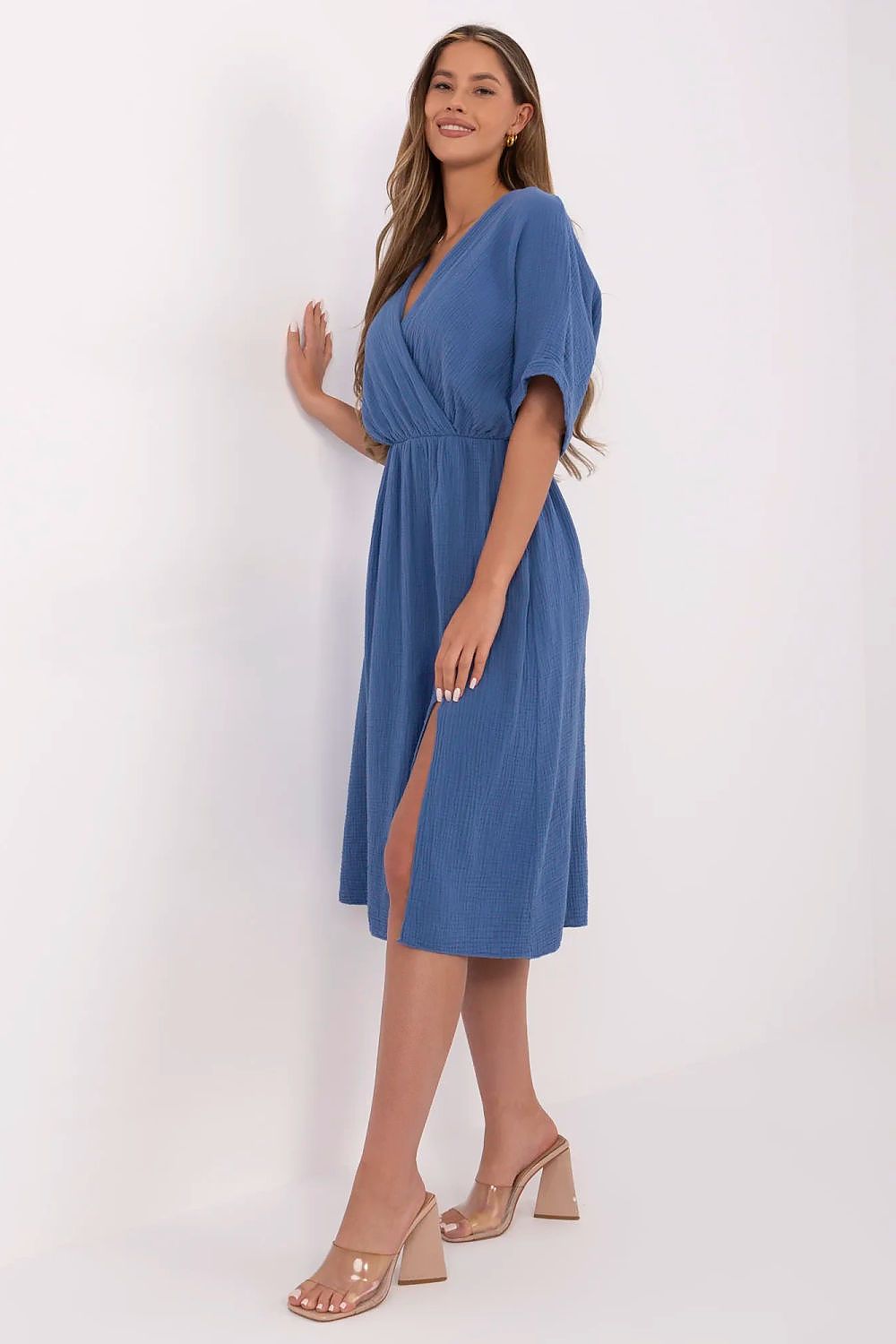  Sukienka Model MI-SK-121008.84 Dark Blue - Italy Moda 