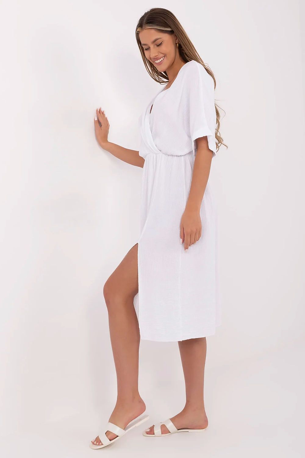  Sukienka Model MI-SK-121008.84 White - Italy Moda 