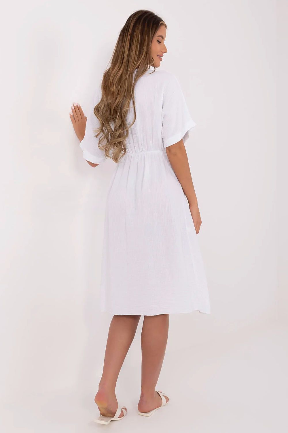  Sukienka Model MI-SK-121008.84 White - Italy Moda 
