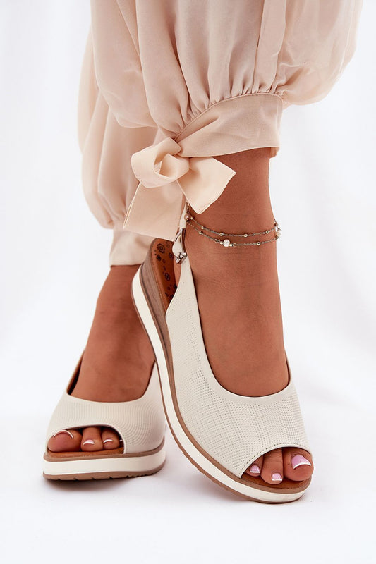  Sandały Model Artiker 56C2316 Light Beige - Step in style 