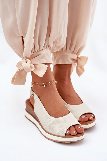  Sandały Model Artiker 56C2316 Light Beige - Step in style 