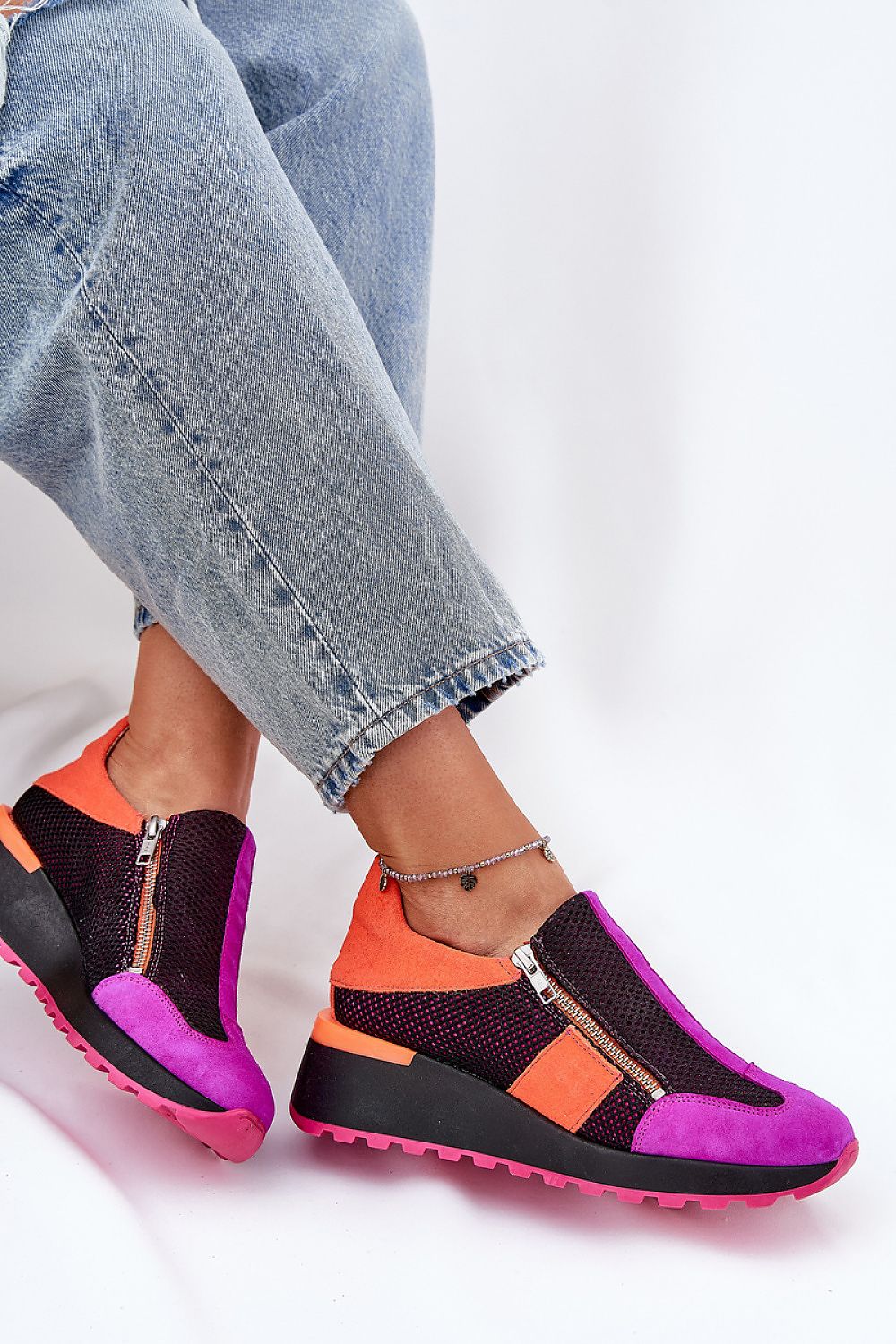   Buty Sportowe Model Maciejka 06853-15 Black - Step in style 