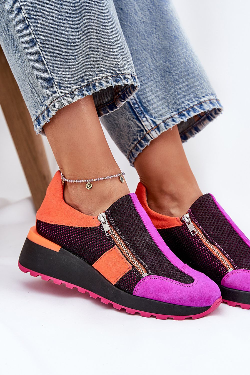   Buty Sportowe Model Maciejka 06853-15 Black - Step in style 