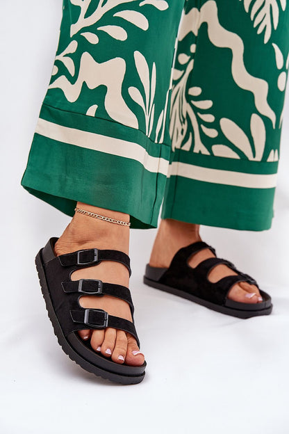  Sandał Klapki Model Uliri 3770 Black - Step in style 