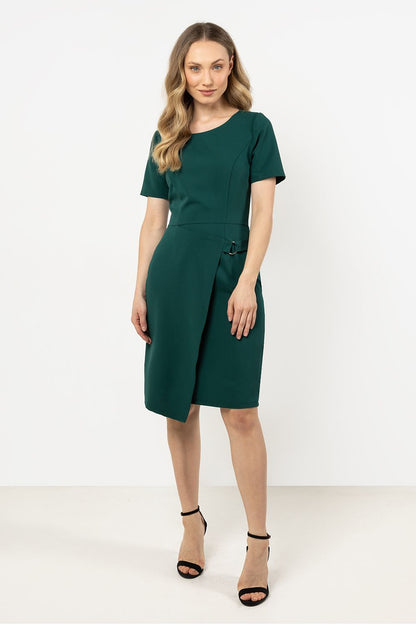  Sukienka Model A710 Bottle Green - awama 