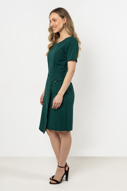  Sukienka Model A710 Bottle Green - awama 