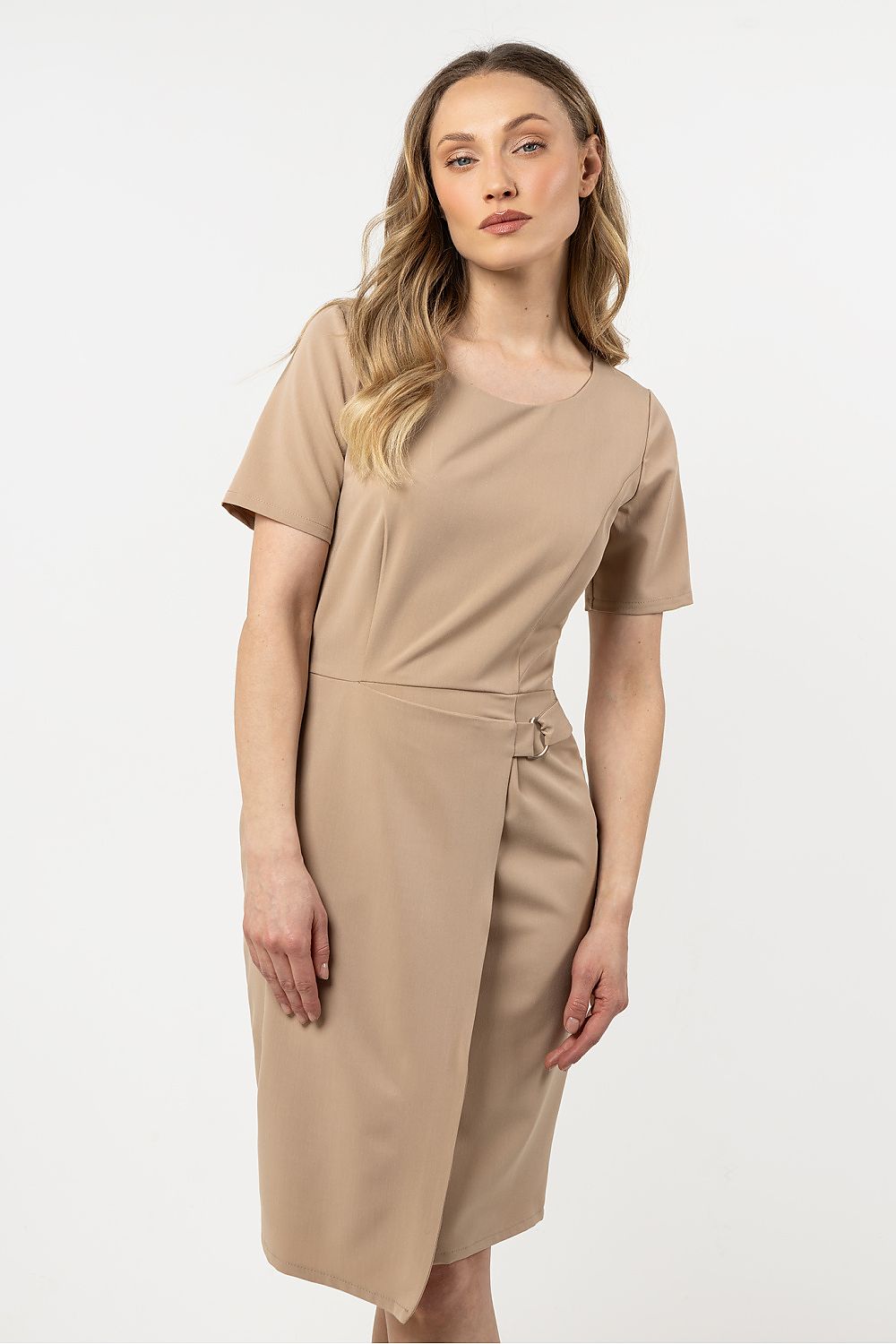  Sukienka Model A710 Beige - awama 