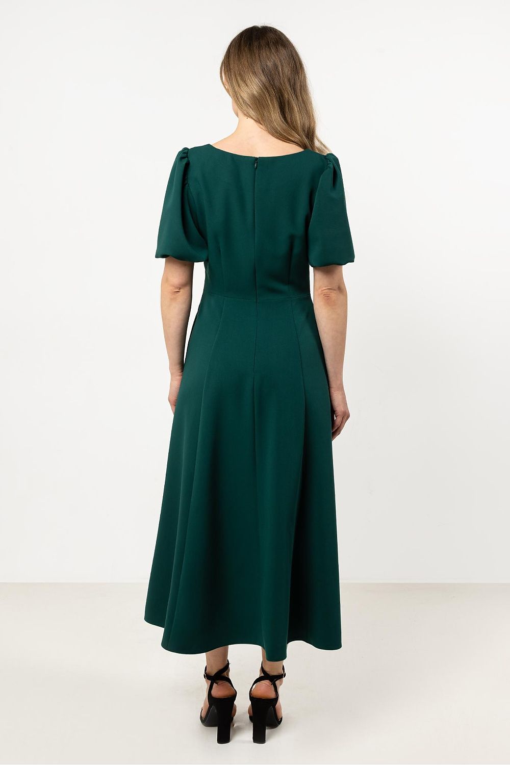  Sukienka Model A709 Bottle Green - awama 