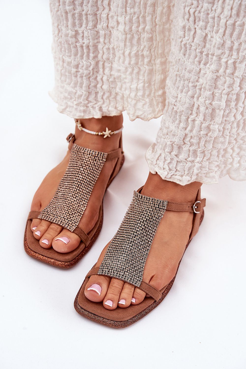  Sandały Model Artiker 56C1365 Brown - Step in style 