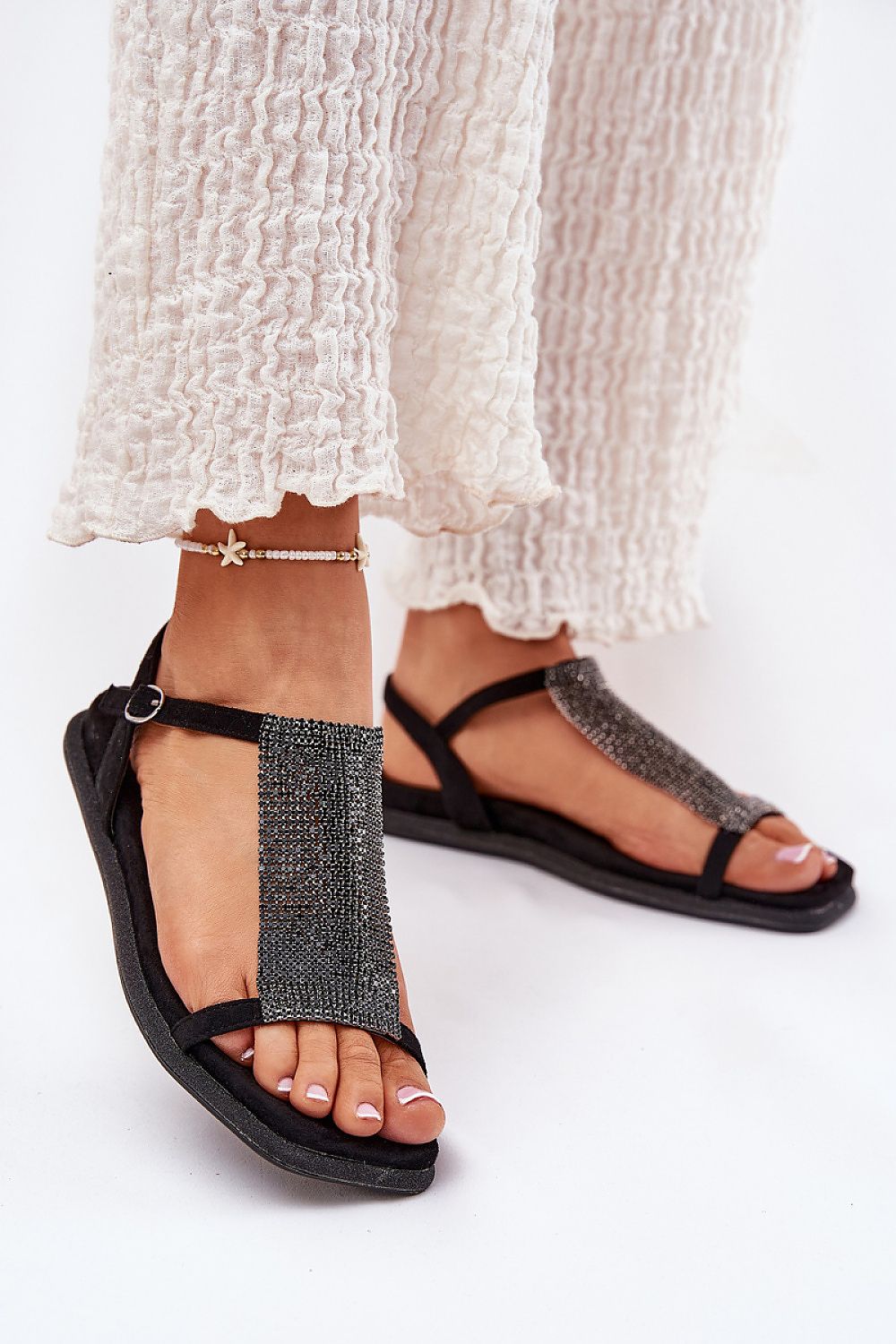  Sandały Model Artiker 56C1370 Black - Step in style 