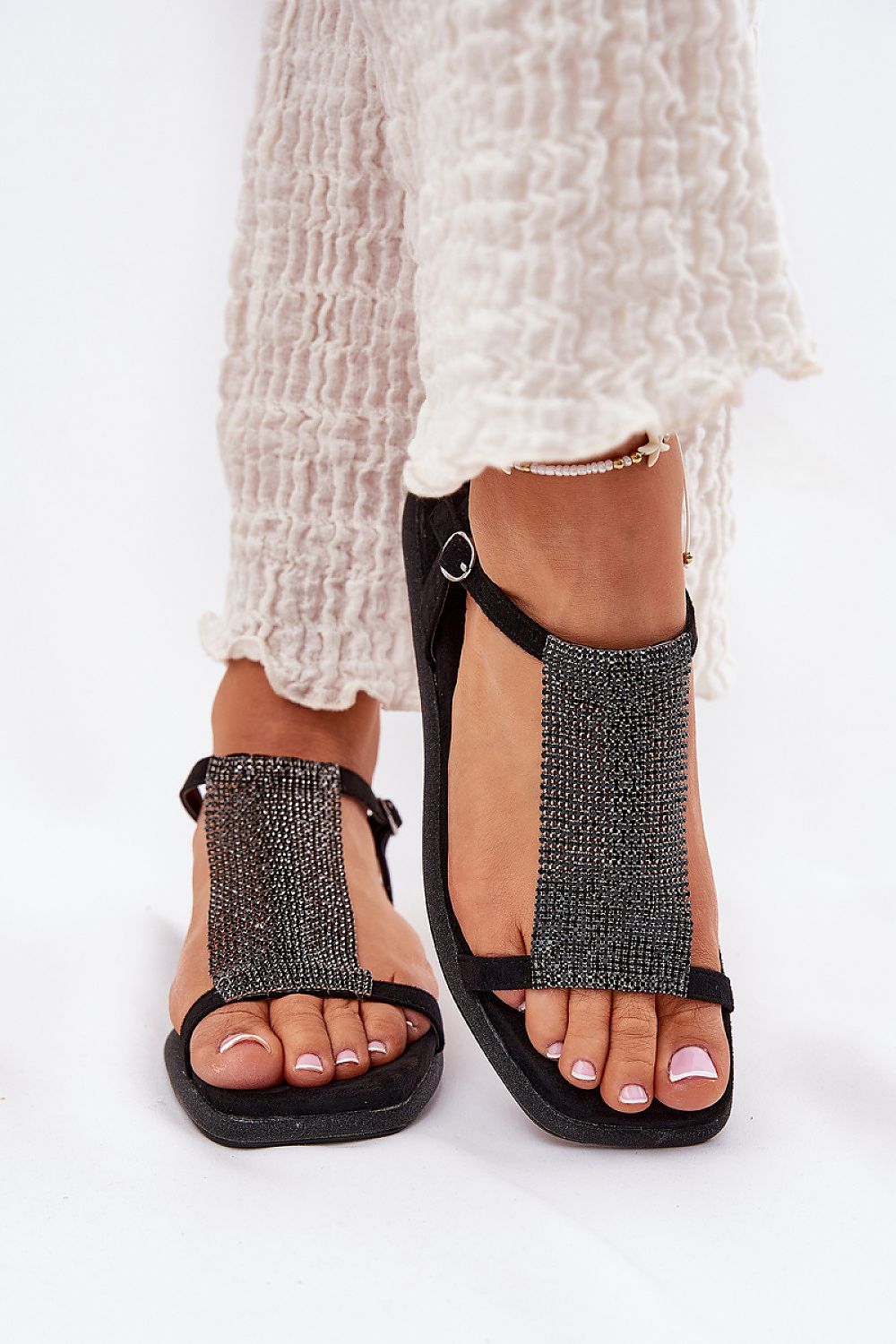  Sandały Model Artiker 56C1370 Black - Step in style 