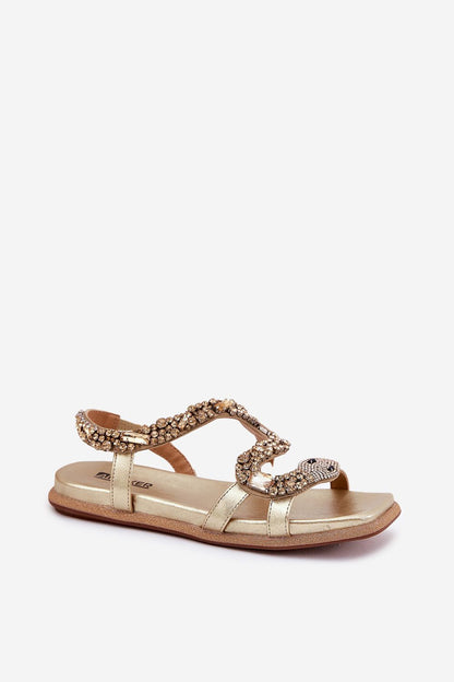  Sandały Model Artiker 56C1362 Gold - Step in style 