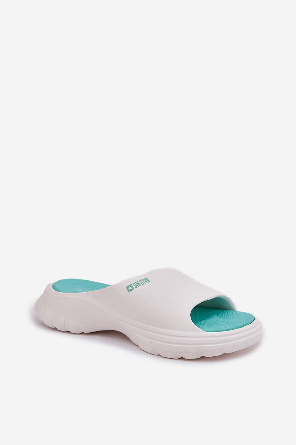  Sandał Klapki Model Big Star RR274A586 White - Step in style 