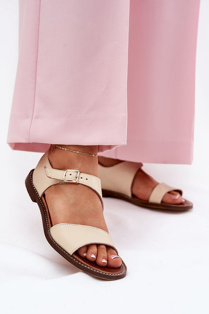  Sandały Model Zazoo 3014 Beige - Step in style 