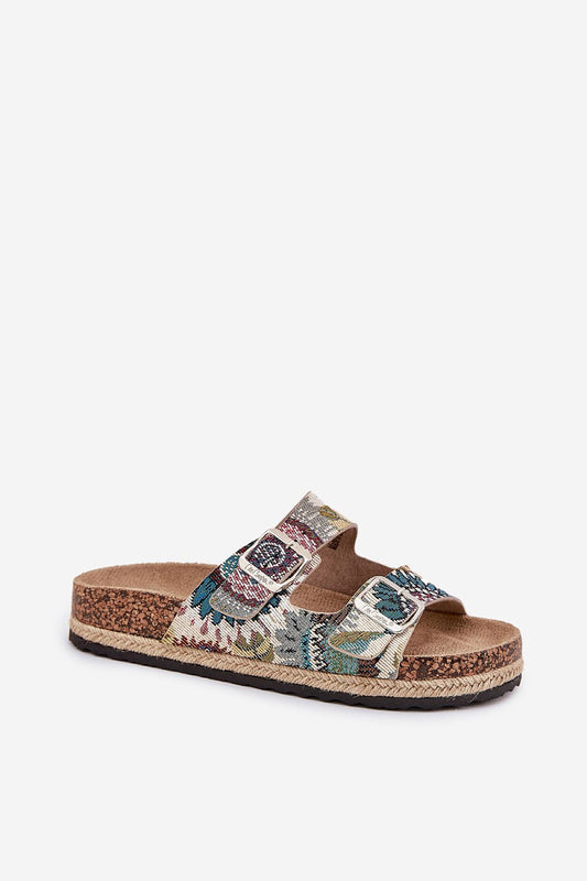  Sandał Klapki Model Lee Cooper LCW-25-35-3483L Multicolor - Step in style 
