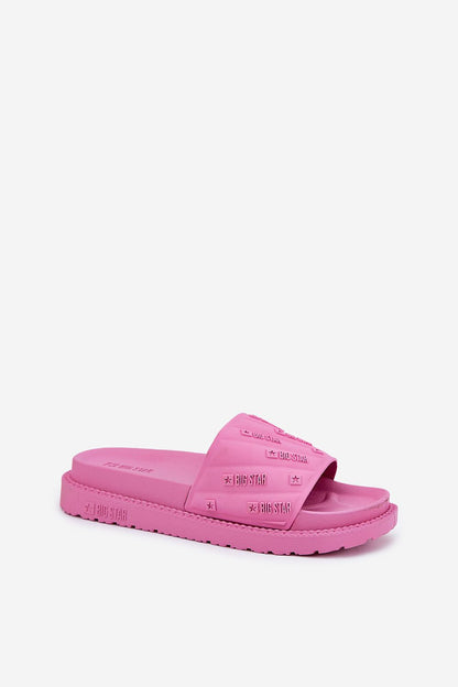  Sandał Klapki Model Big Star RR274A541 Pink - Step in style 