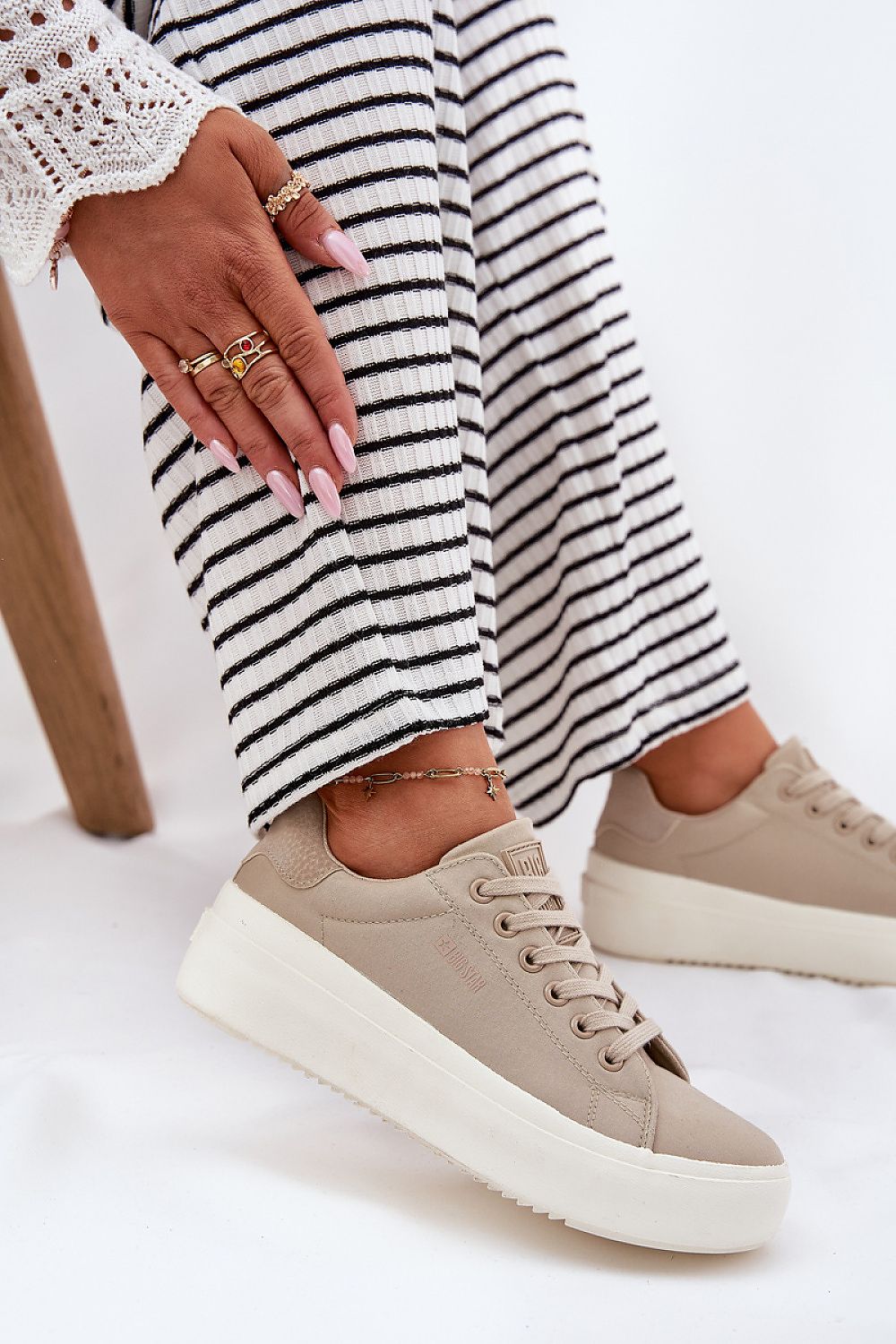   Trampki Model Big Star RR274465 Beige - Step in style 