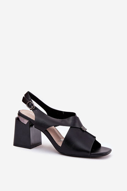  Sandały Model Vinceza 62238 Black - Step in style 