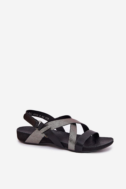  Sandały Model Zazoo 40032 Black - Step in style 