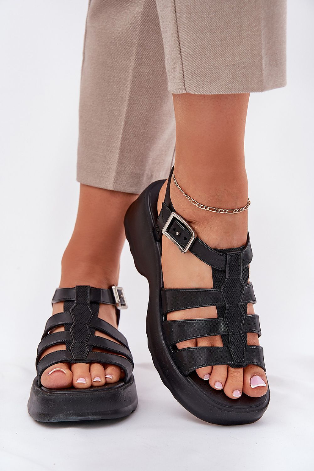  Sandały Model Zaxy RR285117 Black - Step in style 