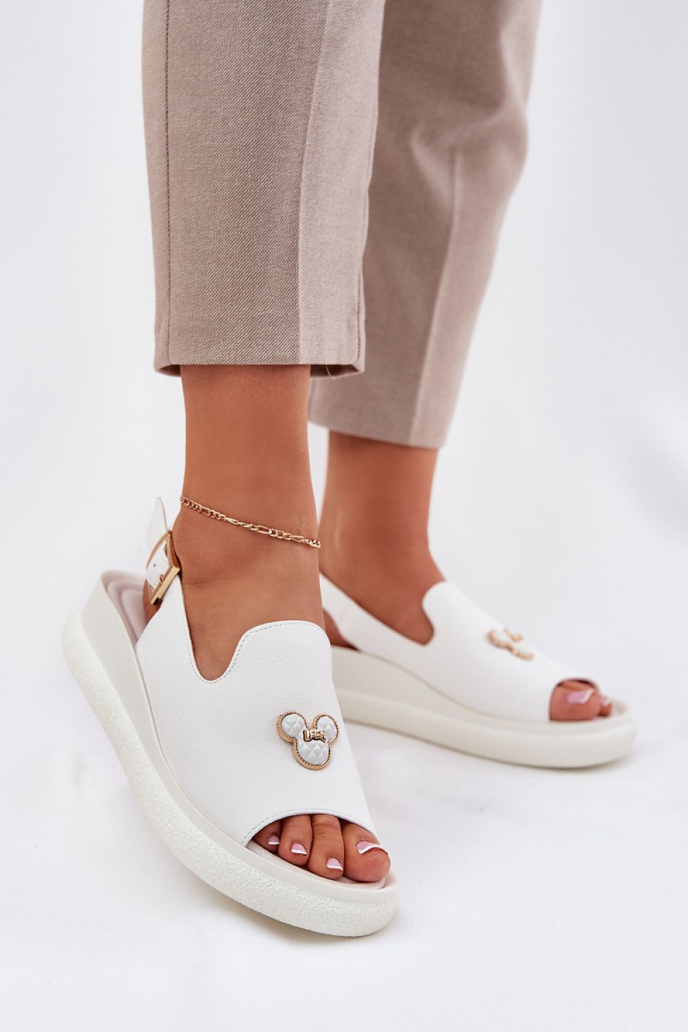  Sandały Model Vinceza 66757 White - Step in style 