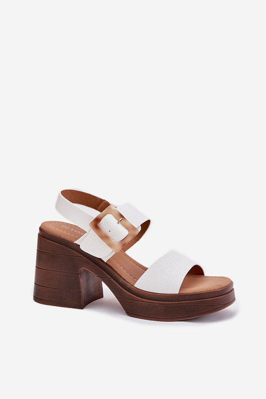  Sandały Model Vinceza 17387 White - Step in style 