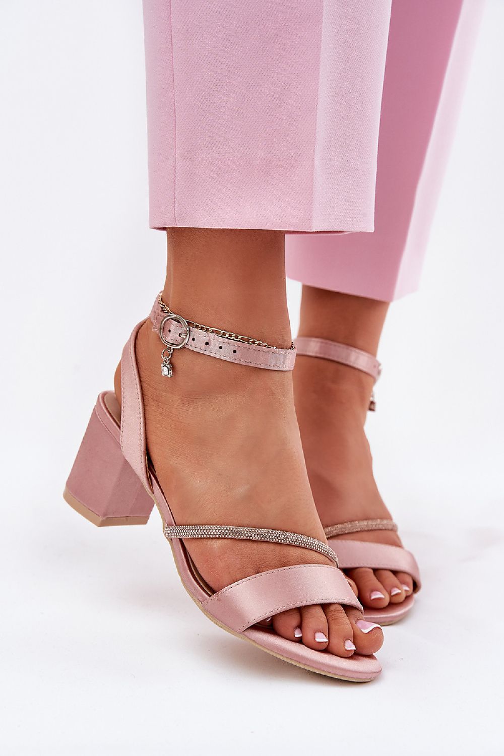  Sandały Model Vinceza 20268 Pink - Step in style 