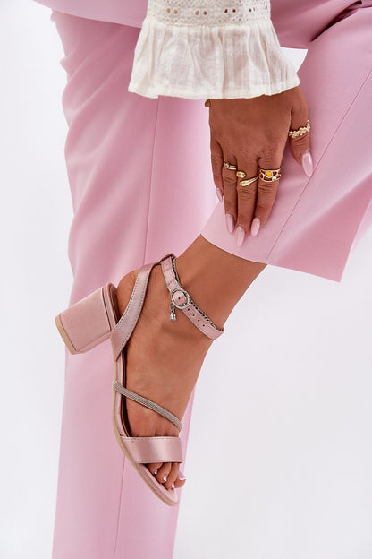  Sandały Model Vinceza 20268 Pink - Step in style 