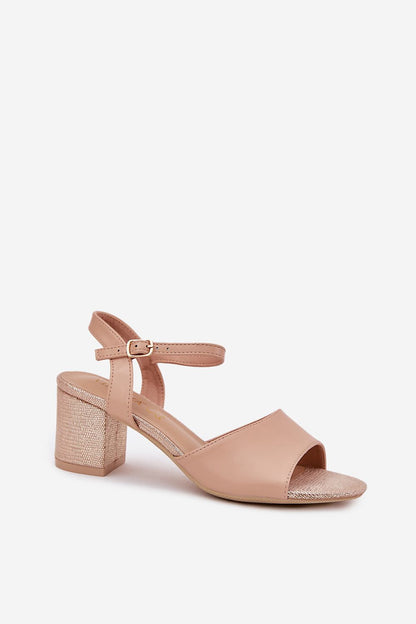  Sandały Model Vinceza 20275 Beige - Step in style 