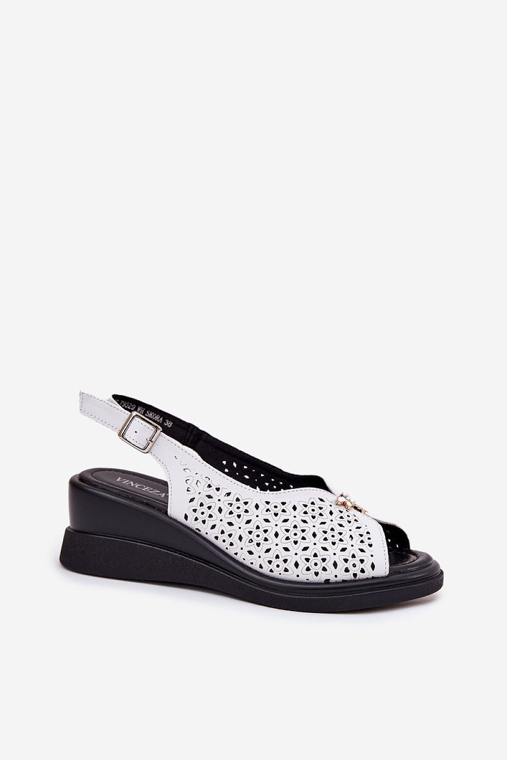  Sandały Model Vinceza 79529 White - Step in style 
