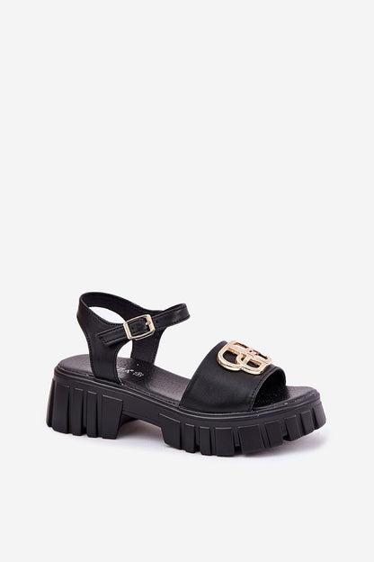  Sandały Model Vinceza 79541 Black - Step in style 