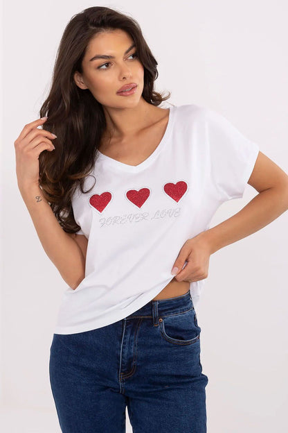   Tshirt Damski Model CLM-TS-1708.83 White - Factory Price 