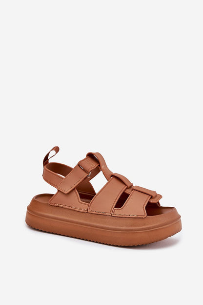  Sandały Model Nitavelia 100-429 Camel - Step in style 
