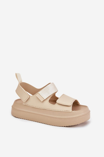  Sandały Model Nitepira 100-430 Beige - Step in style 