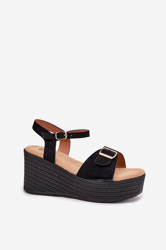  Sandały Model Liniella LOLO22 Black - Step in style 