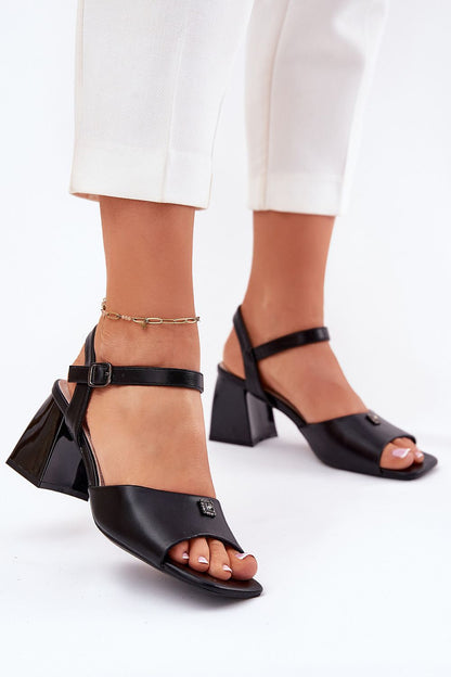  Sandały Model Vinceza 62235 Black - Step in style 